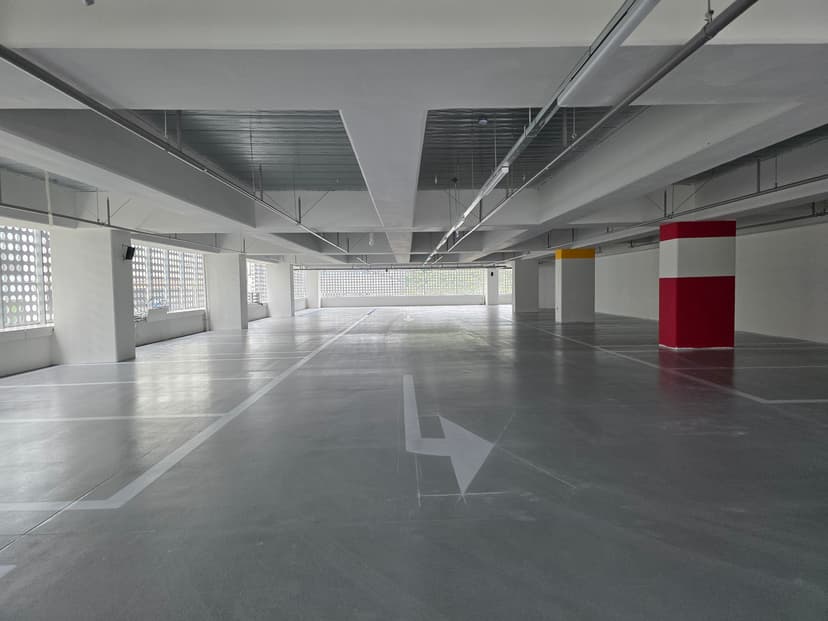 운서엠타워 주차장 전경 5