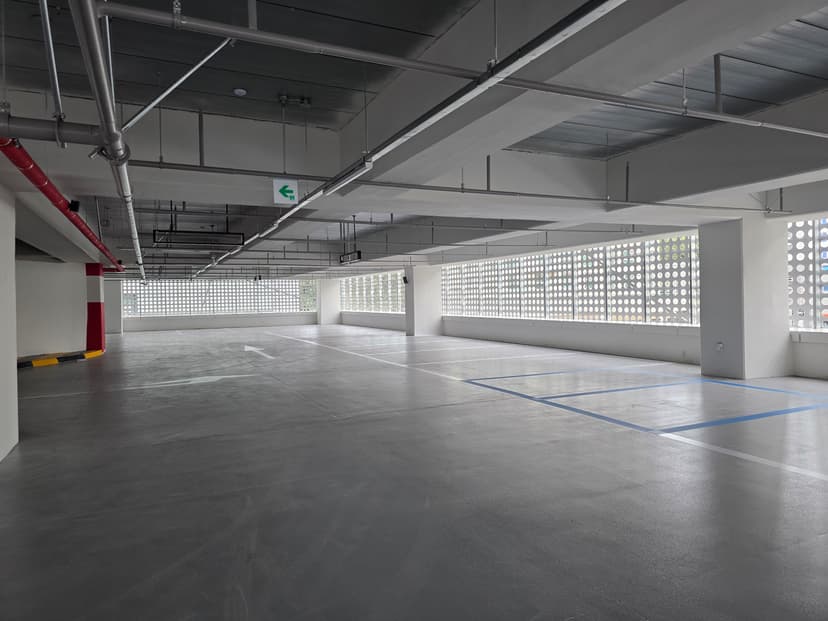 운서엠타워 주차장 전경 6